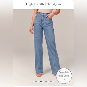 Abercrombie & fitch 90’s relaxed jean